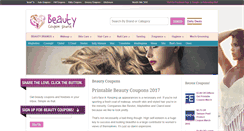 Desktop Screenshot of beautycouponsource.com
